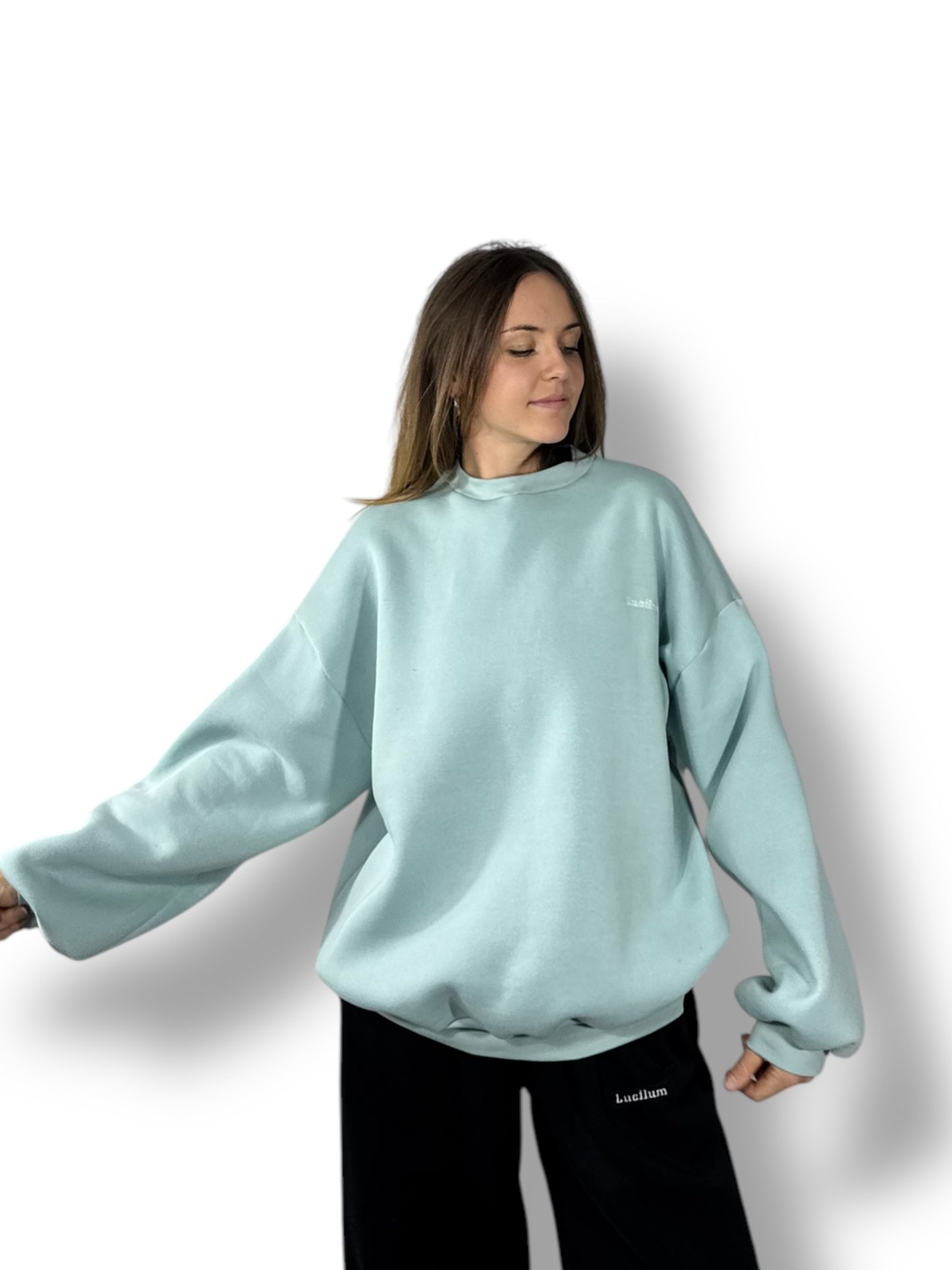 Sweat « Bleu céladon »