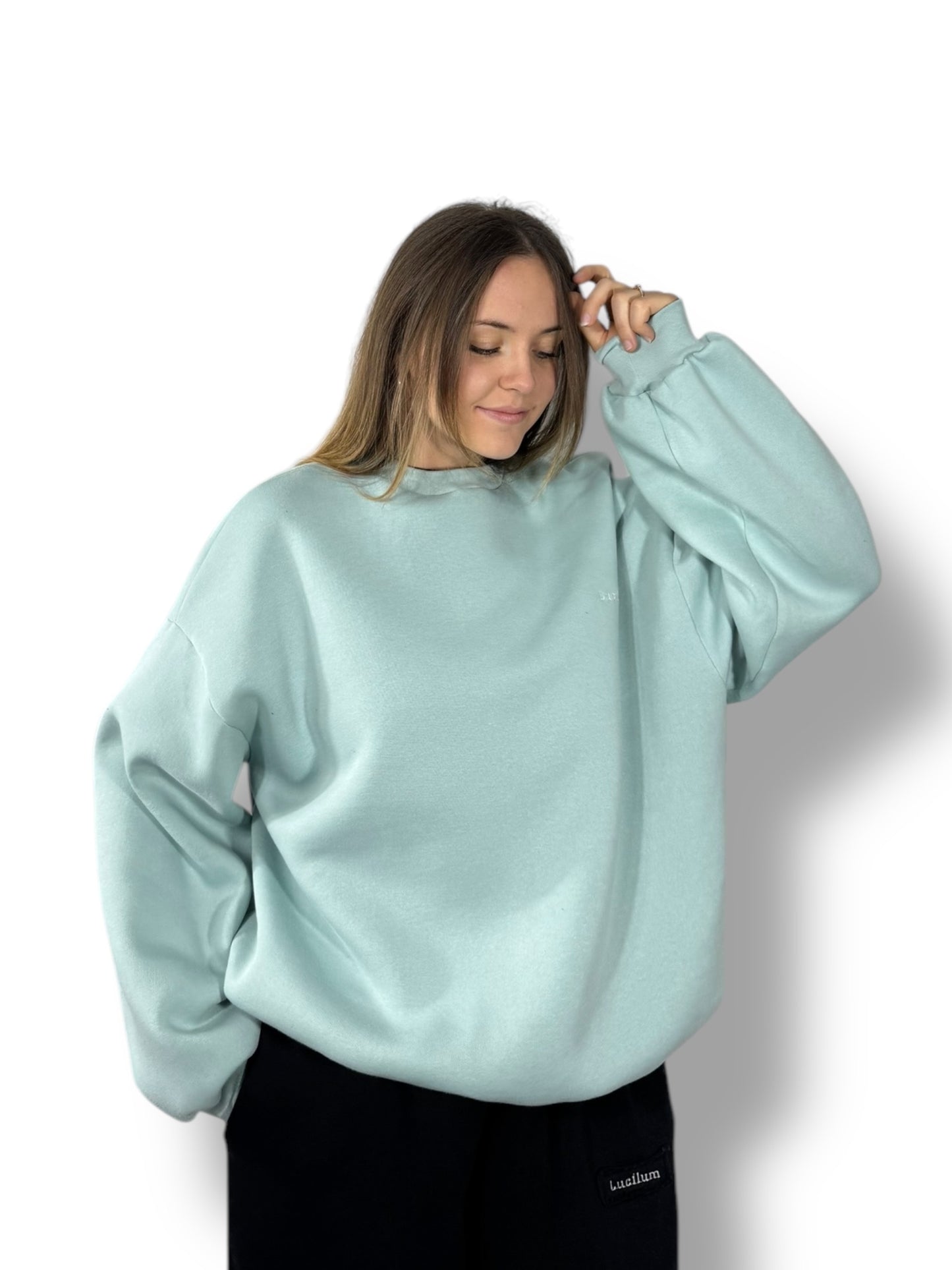 Sweat « Bleu céladon »