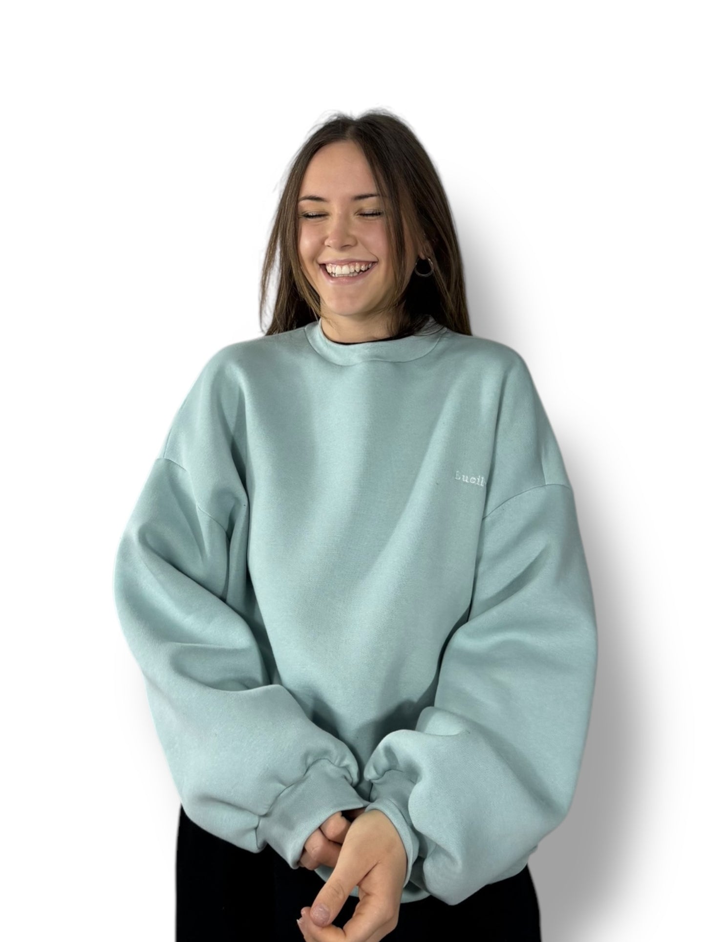 Sweat « Bleu céladon »