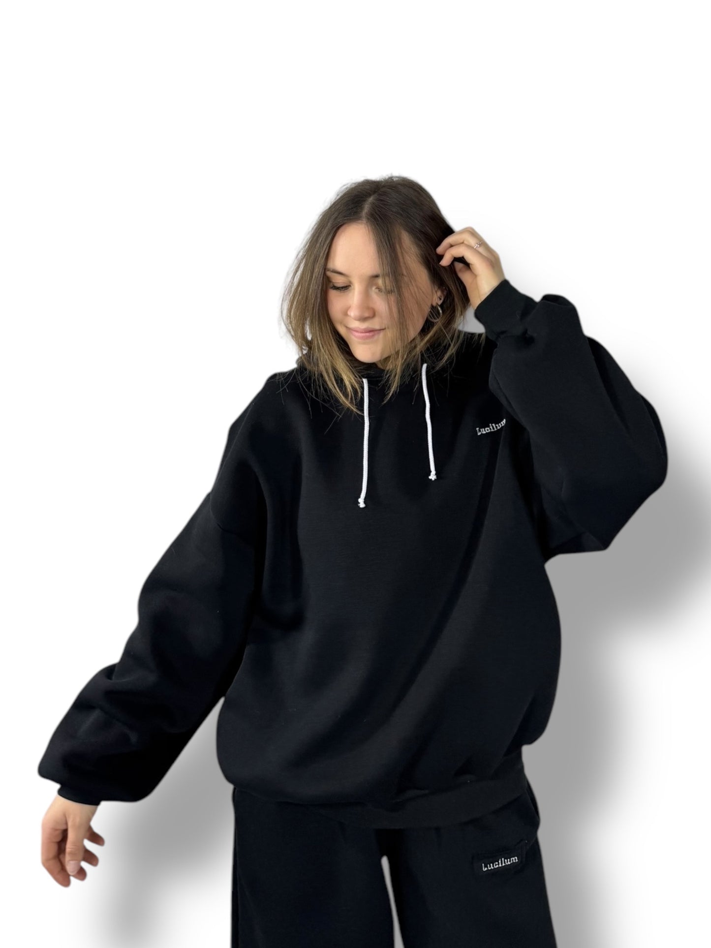 Sweat à capuche « Noir »