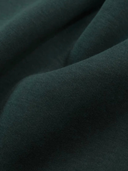 Jogging sur mesure coupe droite oversize "vert sapin"