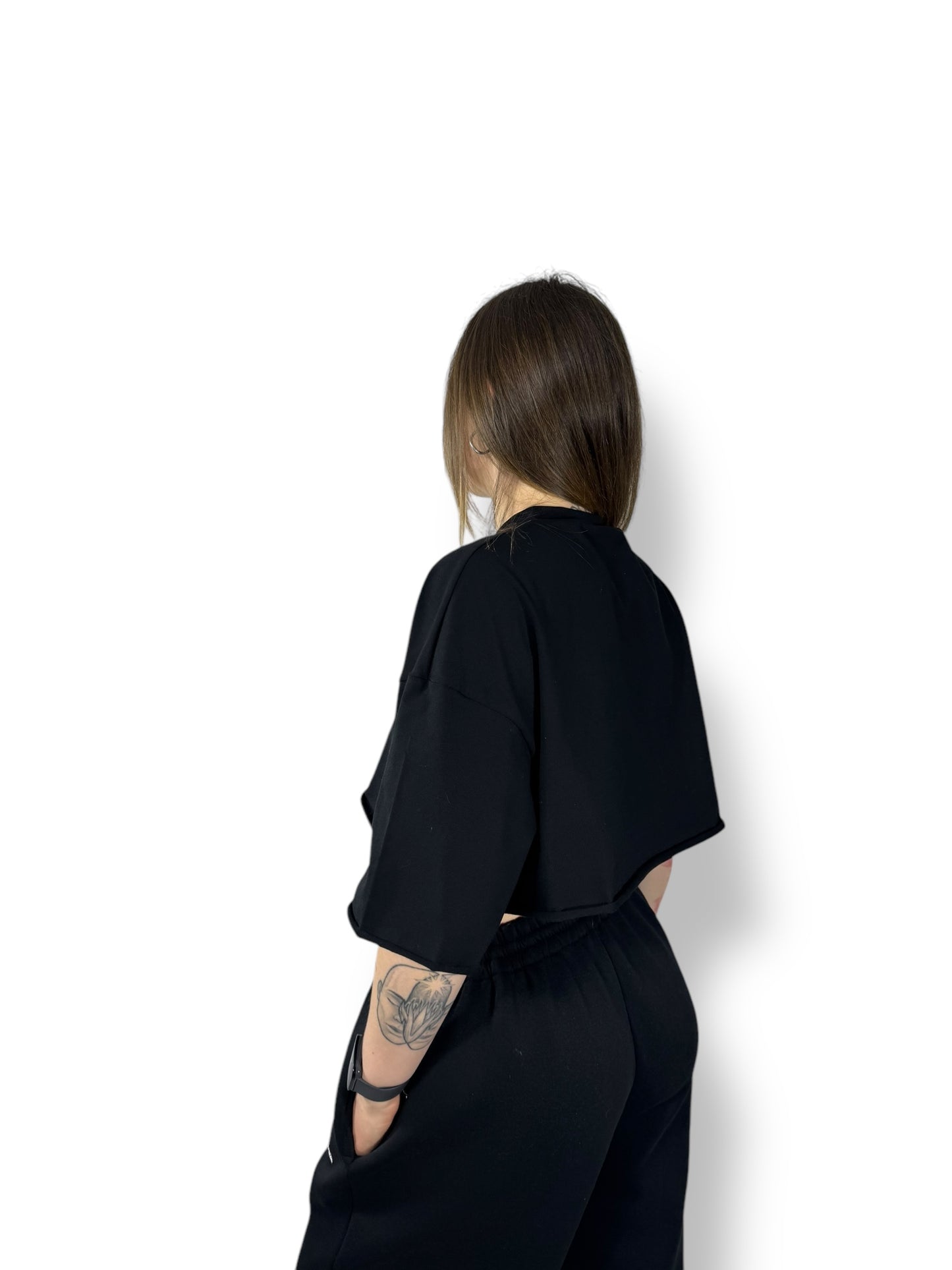 Crop top « Noir »