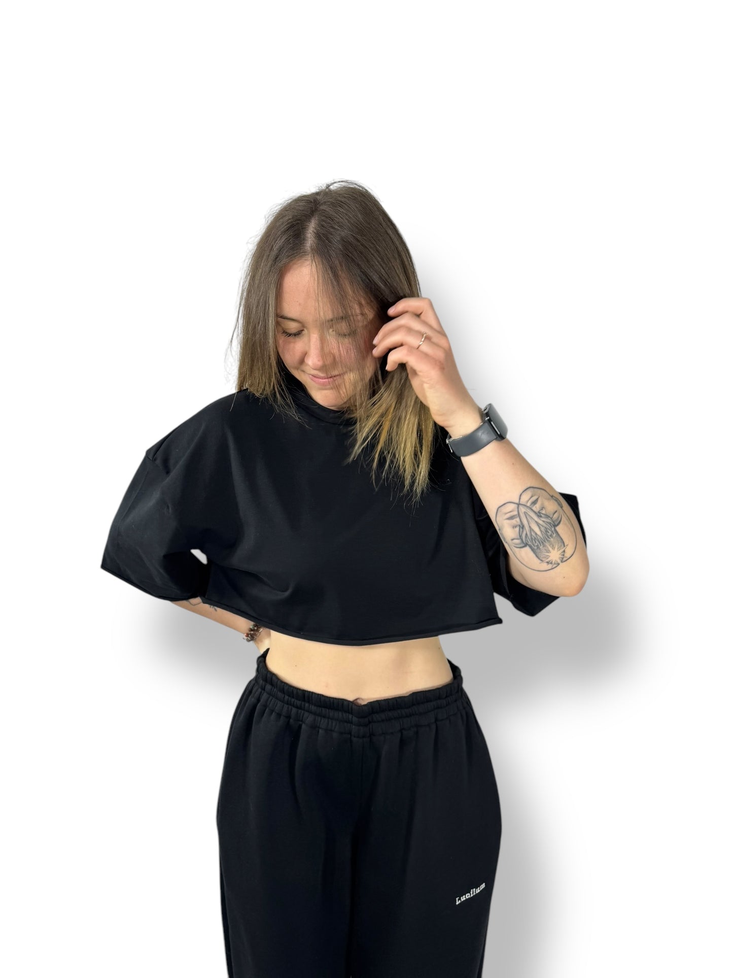 Crop top « Noir »