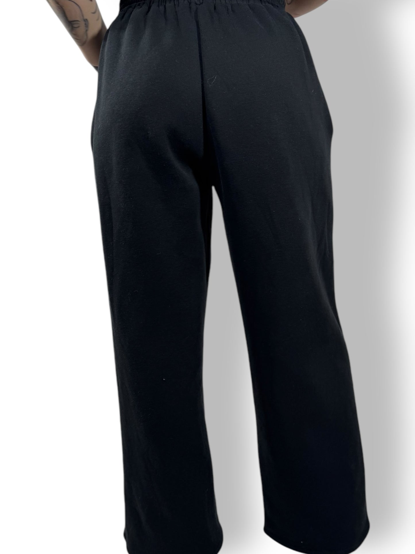 Jogging coupe droite Oversize « Noir » sur mesure