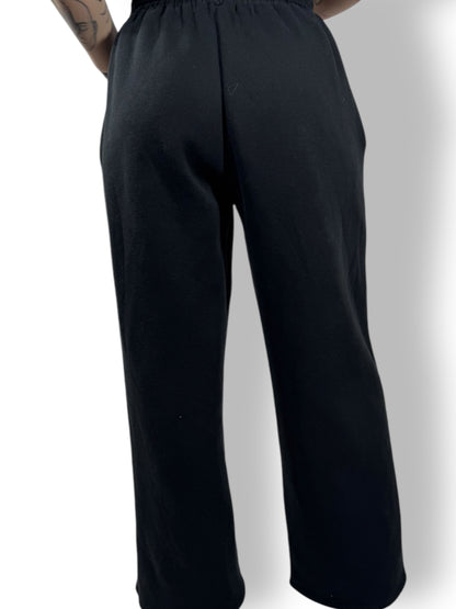 Jogging coupe droite Oversize « Noir » sur mesure