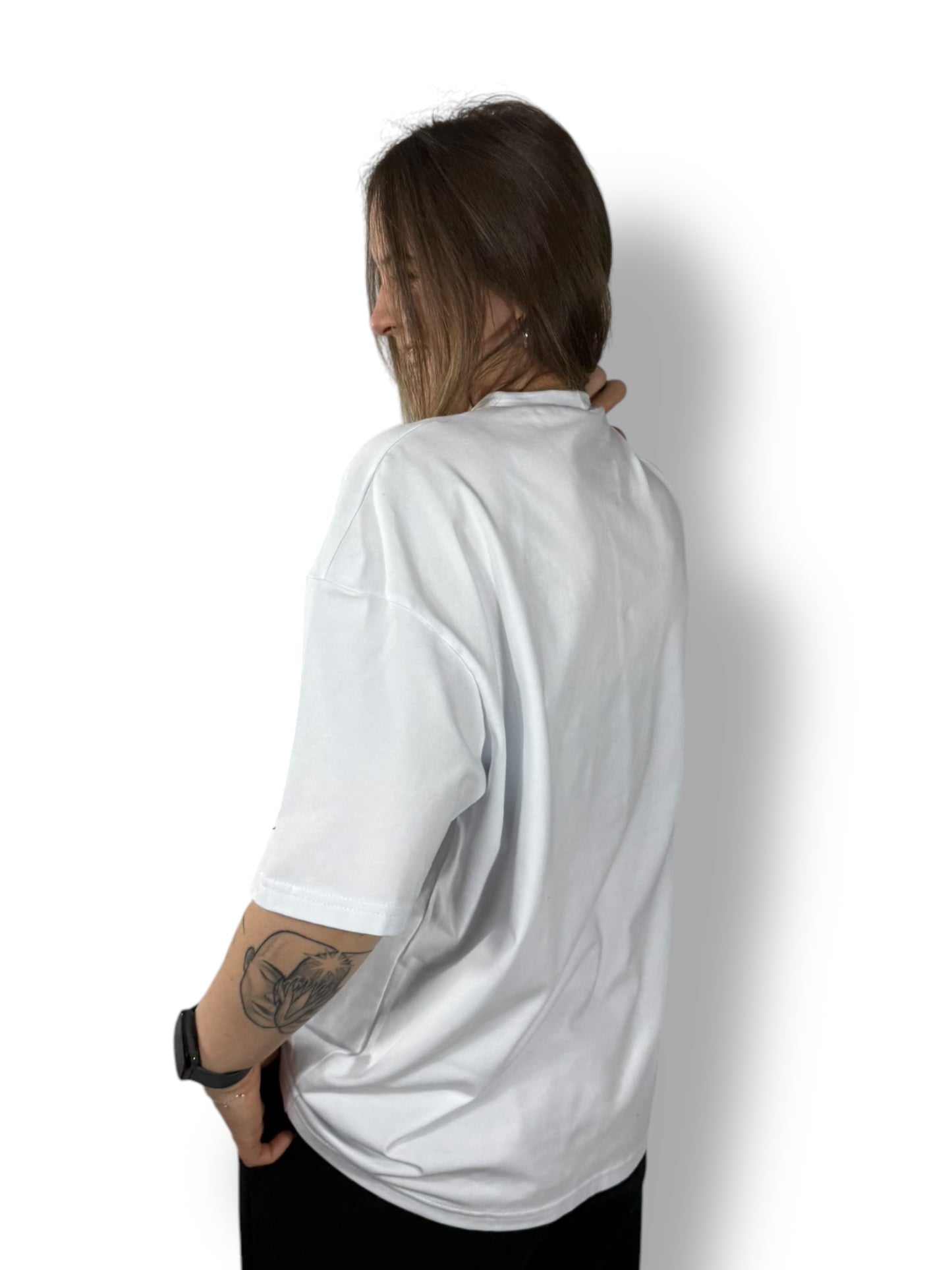 Tee-shirt long « blanc »