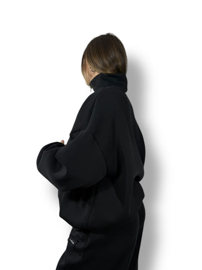 Sweat 1/4 zip « Noir »