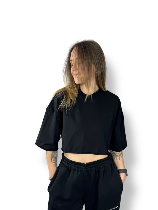 Crop top « Noir »