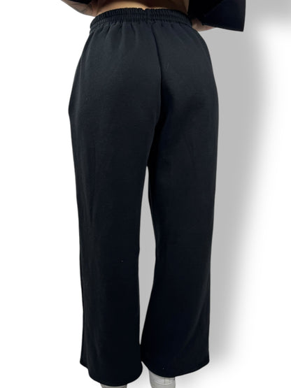 Jogging coupe droite Oversize « Noir » sur mesure