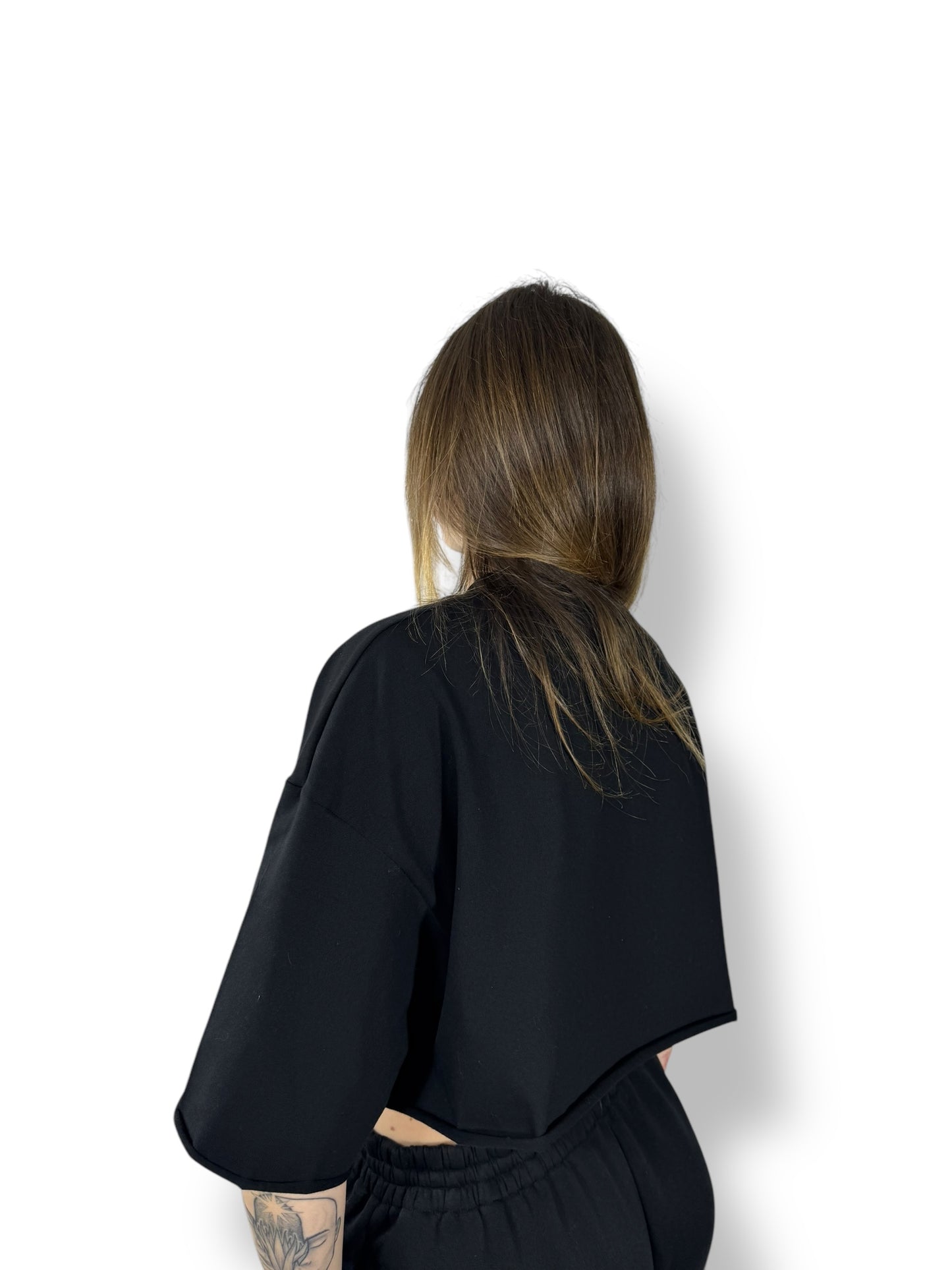 Crop top « Noir »