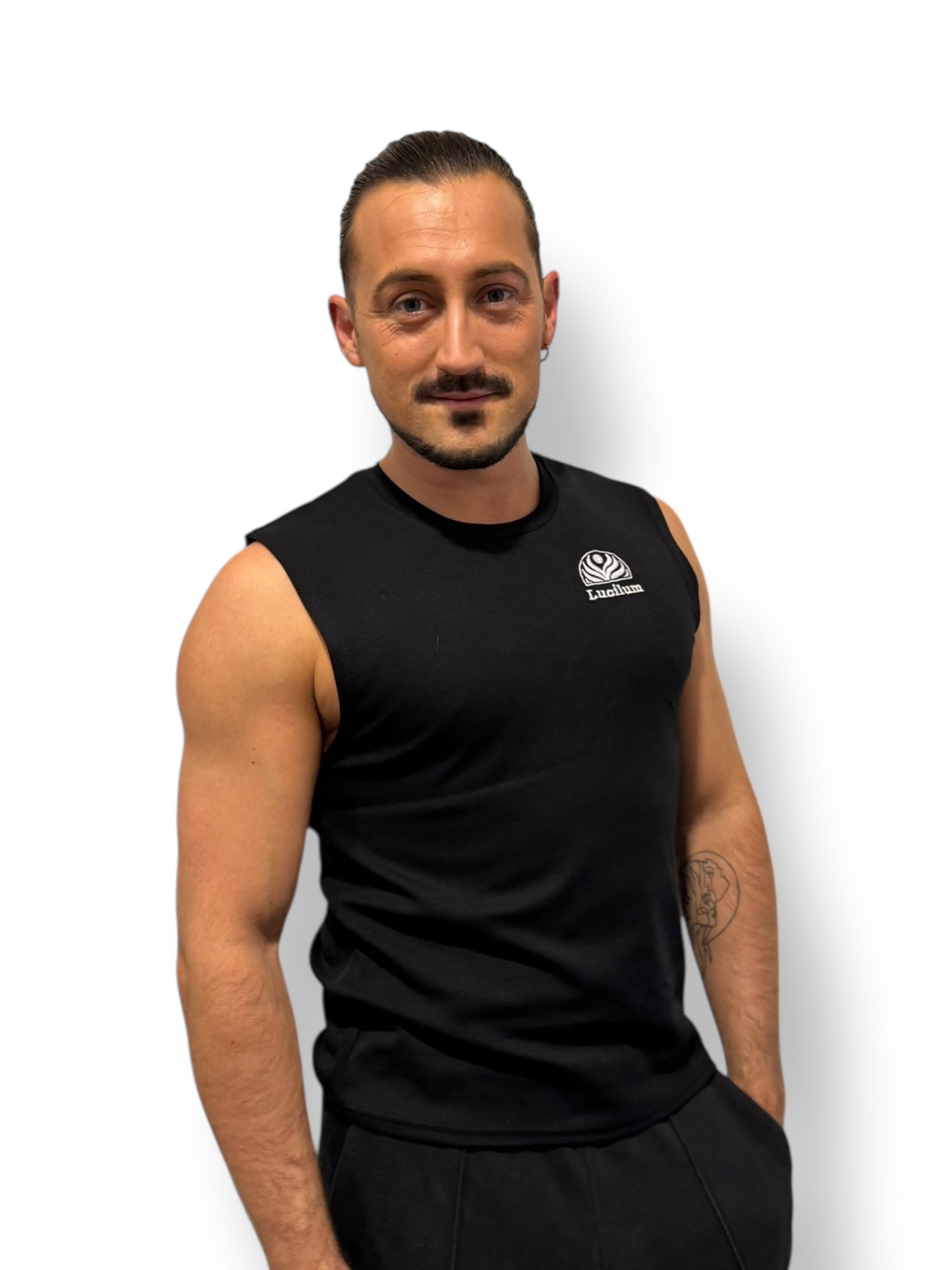 Débardeur Lucilum "Noir" moulant