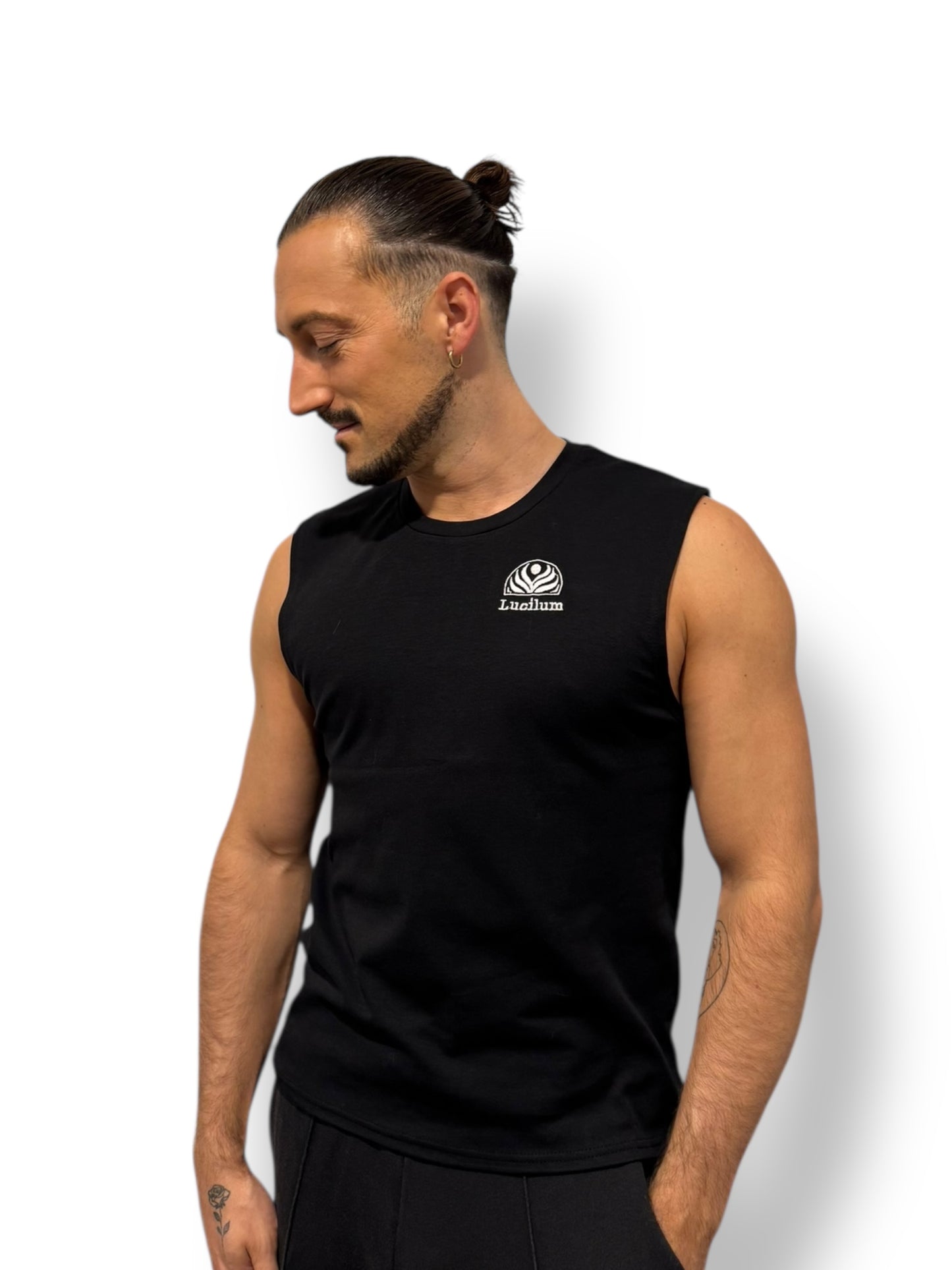 Débardeur Lucilum "Noir" moulant
