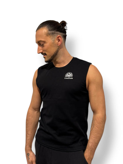Débardeur Lucilum "Noir" moulant