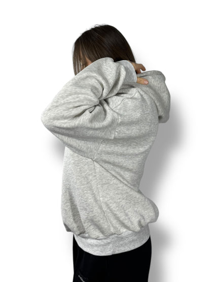 Sweat à capuche « Gris chiné »