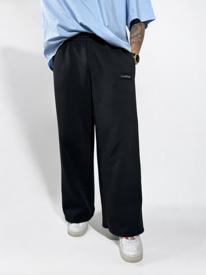 Jogging sur mesure coupe droite Oversize « Noir »