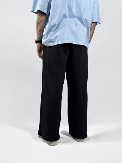Jogging sur mesure coupe droite Oversize « Noir »