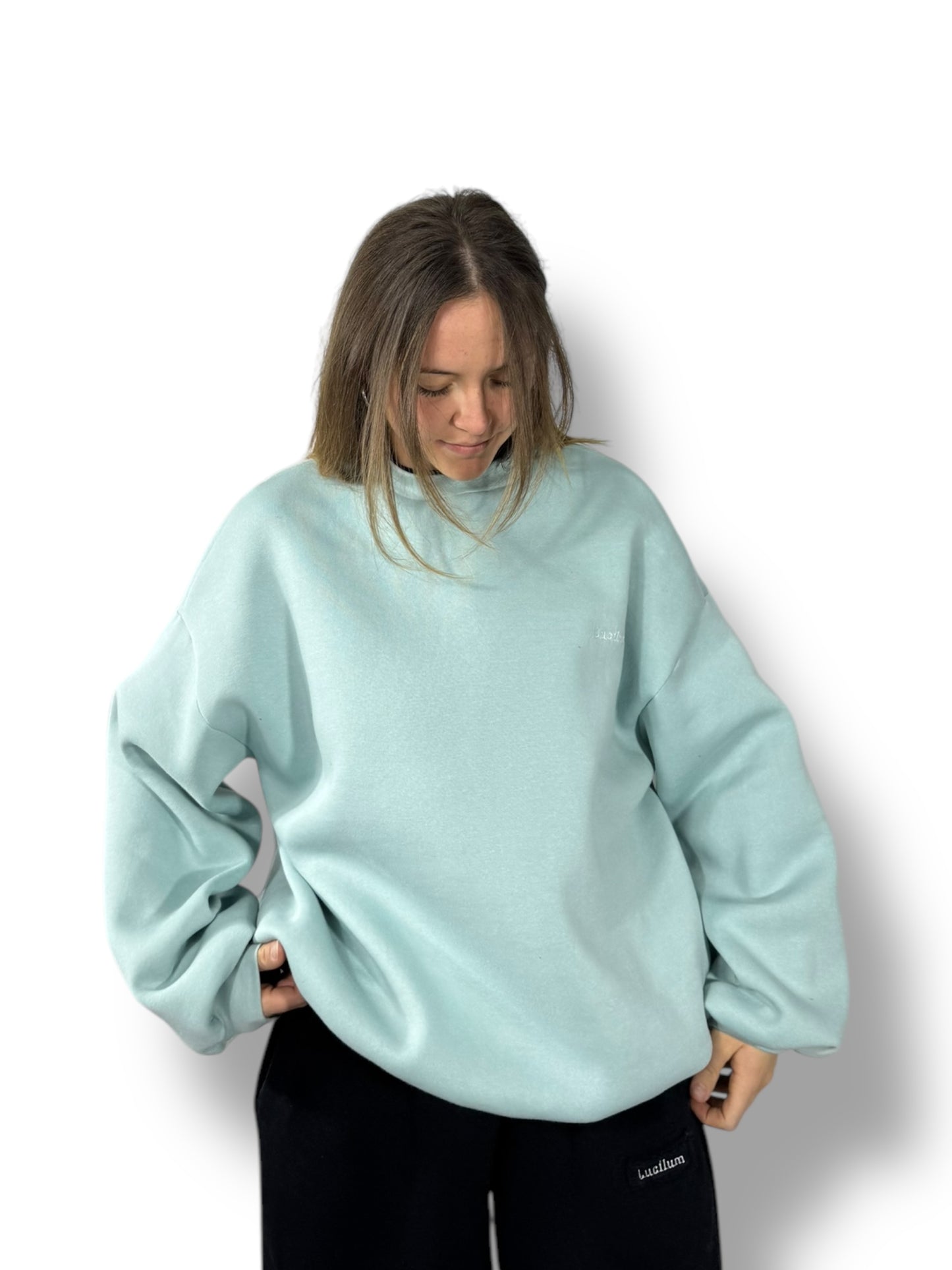 Sweat « Bleu céladon »