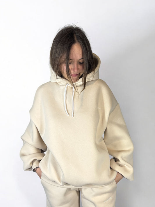 Sweat à capuche « Vanille »