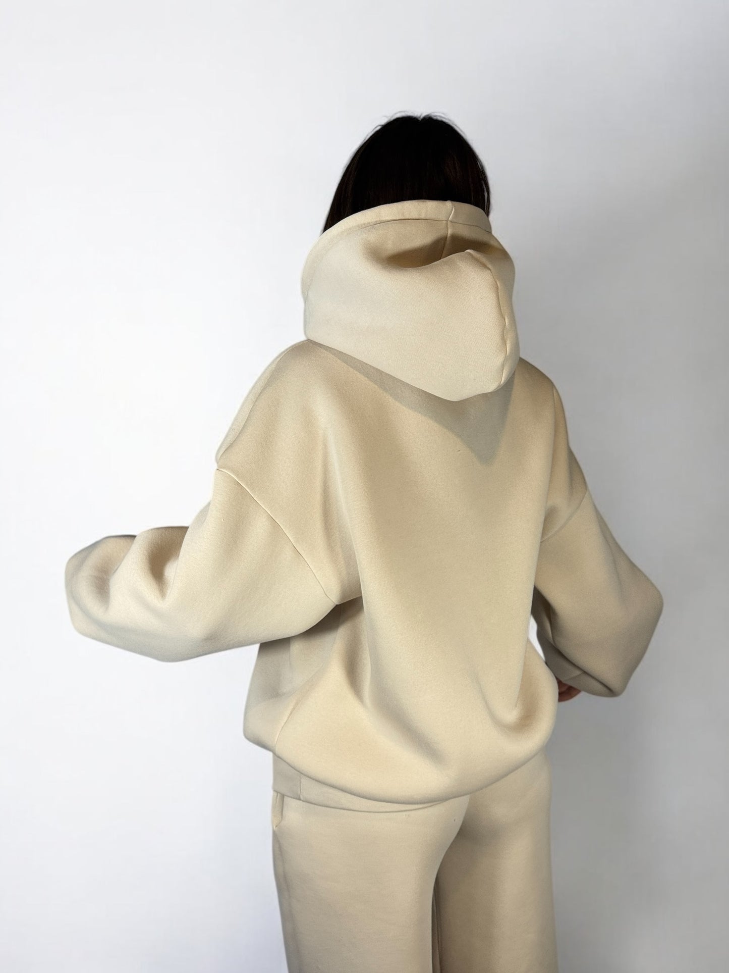Sweat à capuche « Vanille »