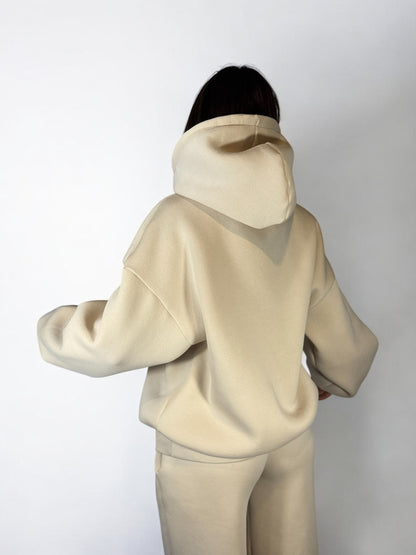 Sweat à capuche « Vanille »