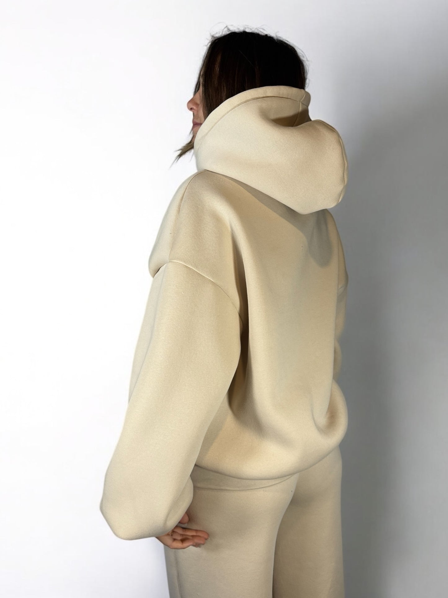 Sweat à capuche « Vanille »