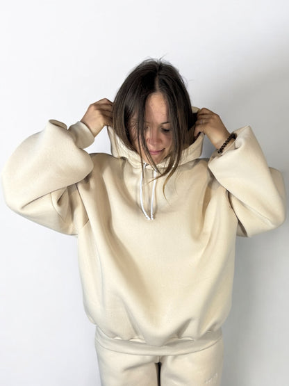 Sweat à capuche « Vanille »